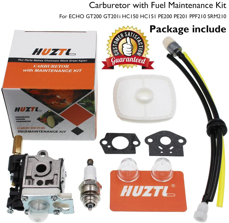 Trimmer Brushcutter With Fuel Maintenance Kit Spark Plug For Echo SRM 210 NEW