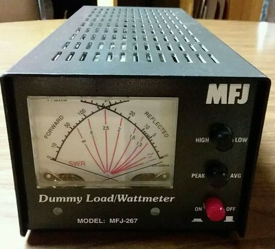 MFJ-267 Dummy load, SWR /Wattmeter, 1.5kW, 0-60Mhz. Buy it now for 85.5