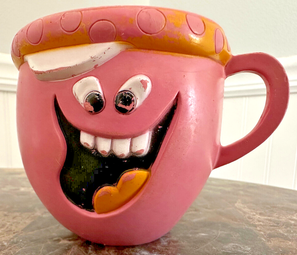 VINTAGE 1960'S PILLSBURY KOOL AID LOUD MOUTH PUNCH FUNNY FACE