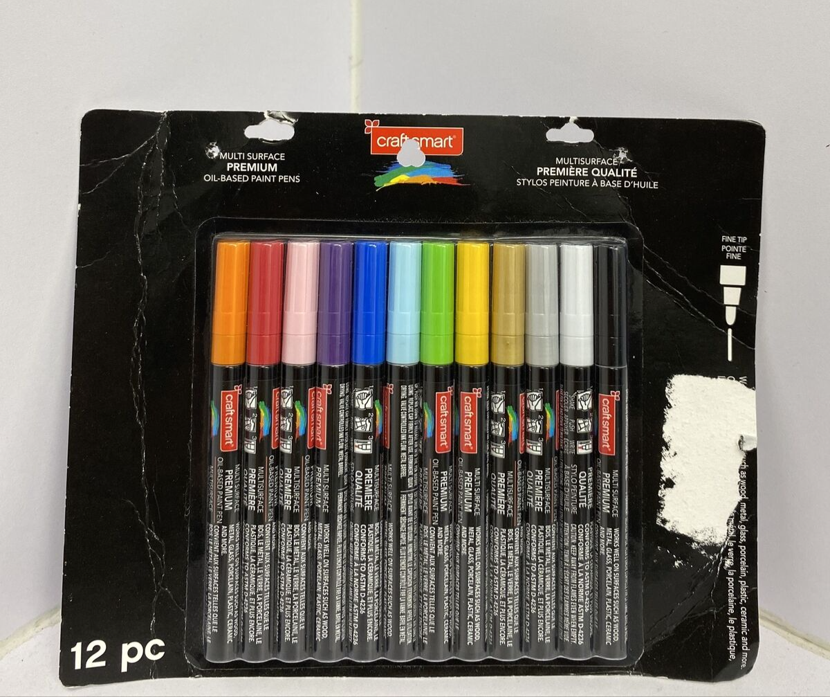 Craft Smart Premium Fine Tip OilBased Paint Pens