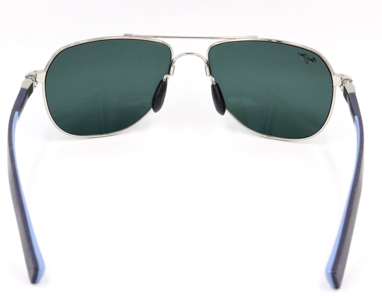 Pre-owned Maui Jim Guardrails Neutral Gray Polarized Aviator Sunglasses 327-17 $349