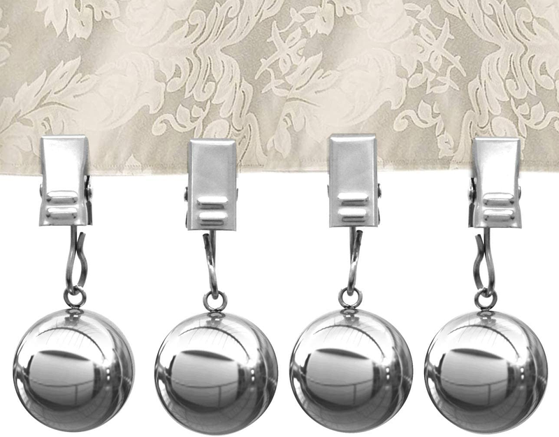 Tablecloth Weights 10oz Heavy Premium Tablecloth Clips Added Weights 4 Pack New