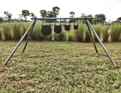 Steel Target Hanger DIY Target Stand Kit Hang & Hook Target System 1 EMT Conduit