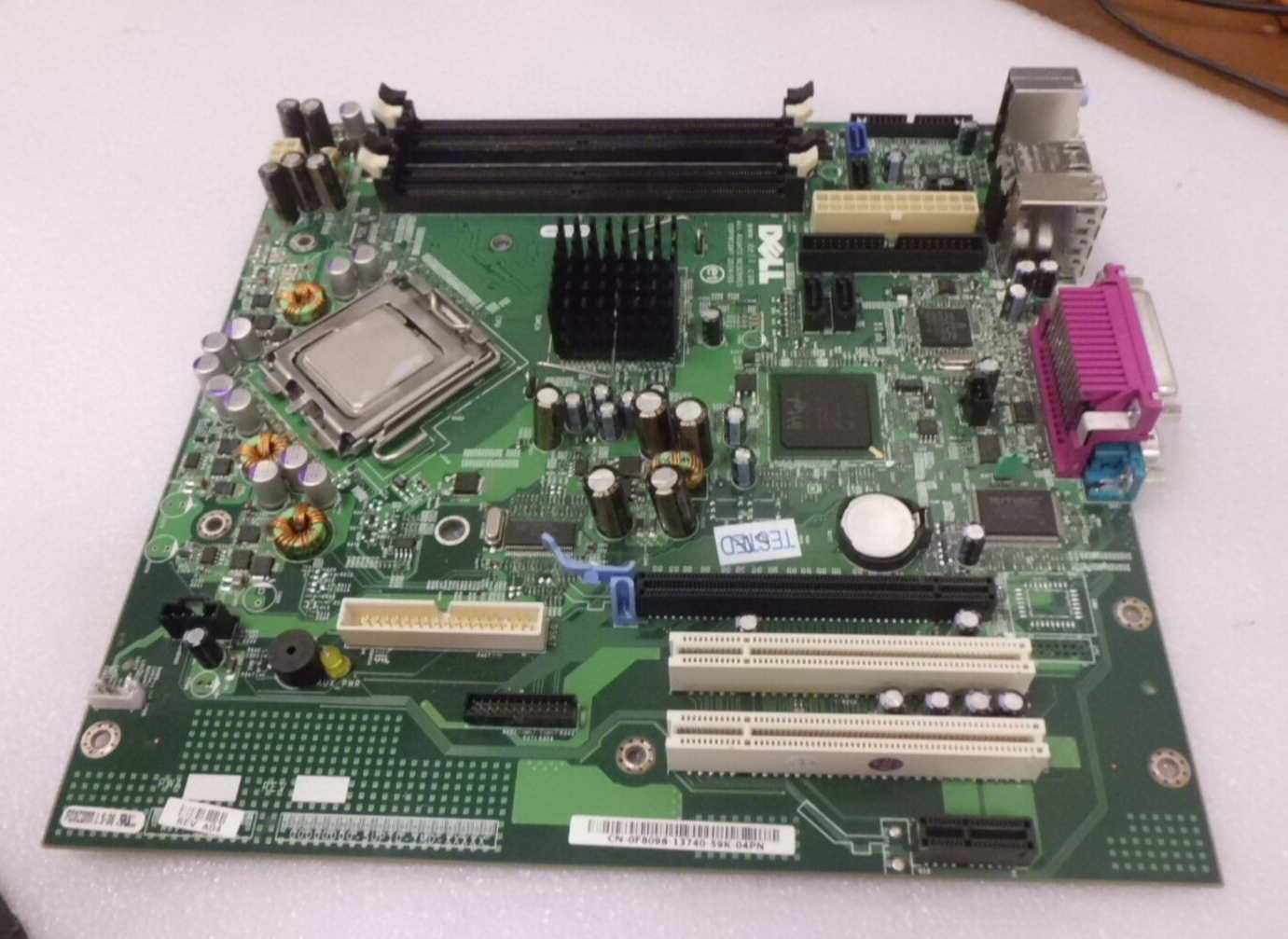 DELL 0F8098 F8098 MOTHERBOARD WI/1X- SL729-sl7z7-sl7z8 CPU FOR OPTIPLEX GX620 | eBay DELL 0F8098 F8098 MOTHERBOARD WI/1X- SL729-sl7z7-sl7z8 CPU FOR OPTIPLEX GX620 | eBay