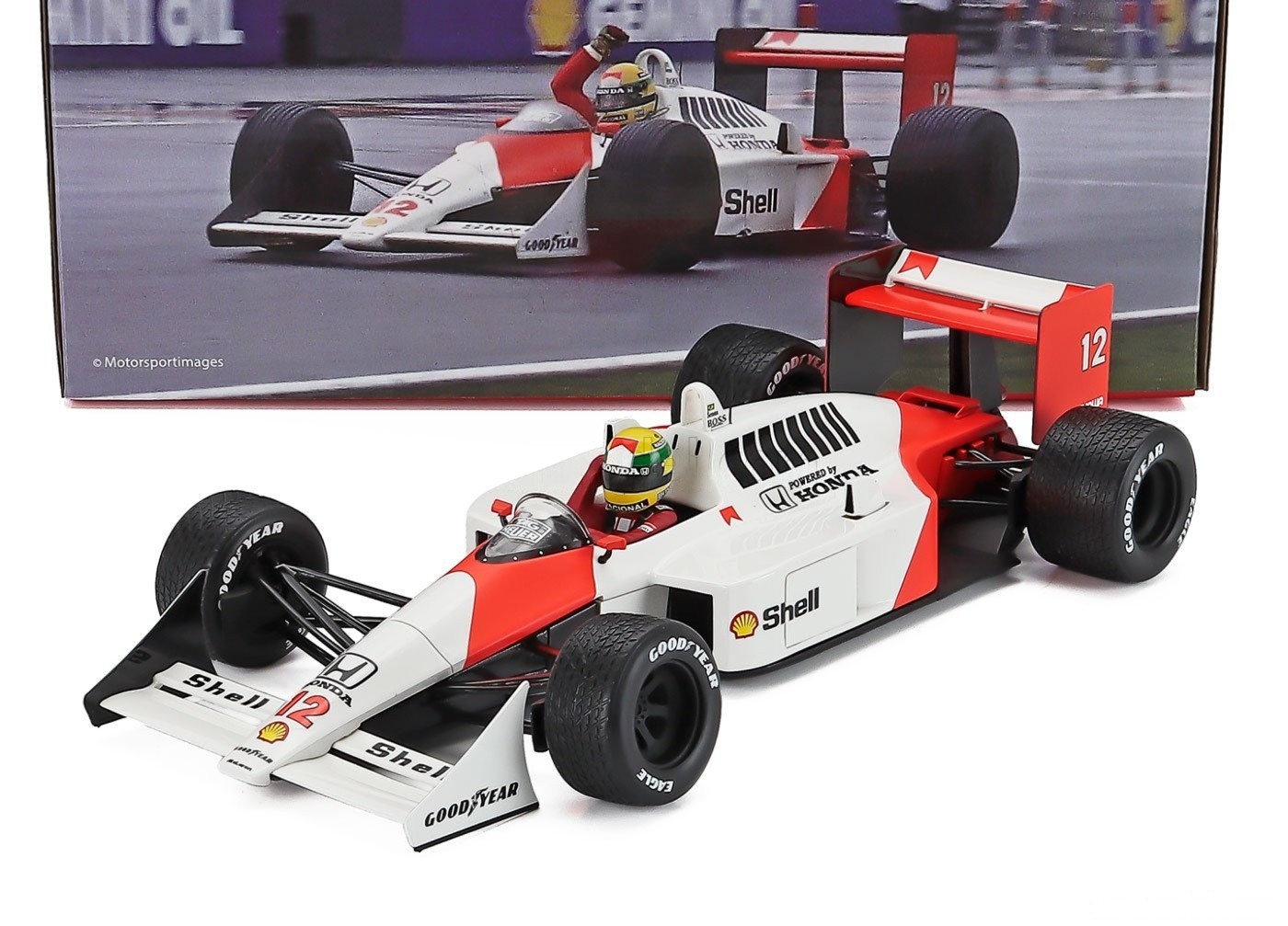 ベルク83 1/18 マクラーレン MP4/4 #12 優勝 イギリス グランプリ