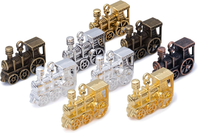 9 Metal Mexican Train Marker in 6 Colors, Mexican Train Accessories for Mexican