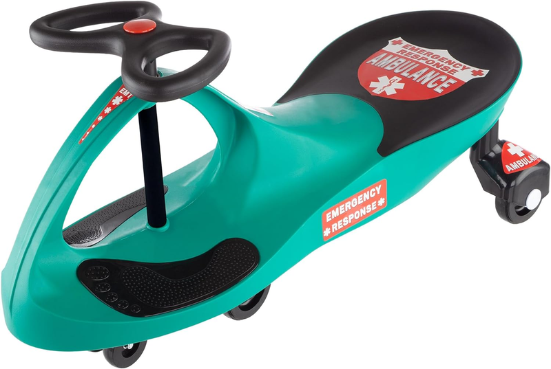 Wiggle Car - Ambulance Ride on Toy for kids with No Batterie