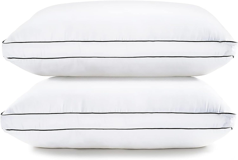 For Sleeping - Pillows Queen Size Set Of 2, Gusseted Support