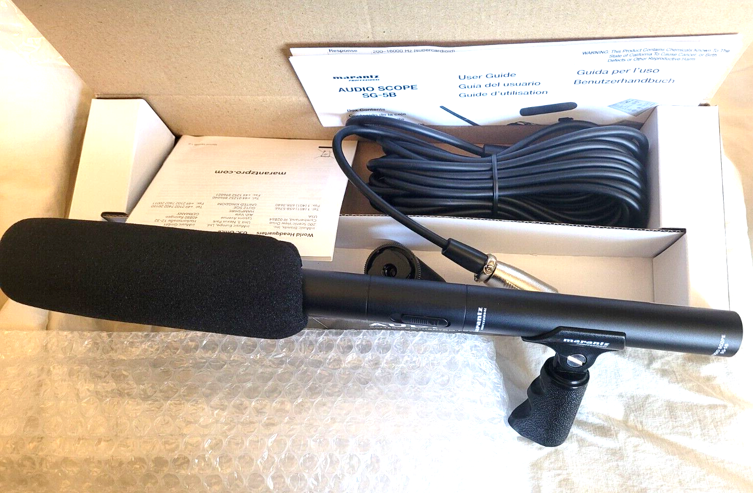 Audio Scope SG-9P（marantz Pro） Marantz Professional - Audio Scope Gear