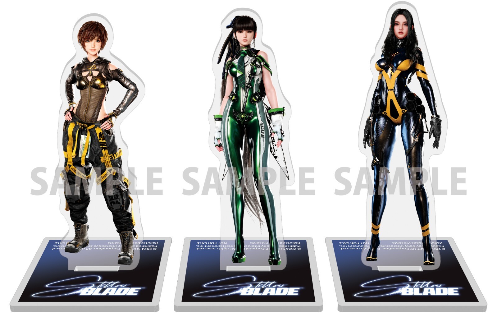 PS5 Stellar Blade 劍星 스텔라 블레이드 - 3 Acrylic Stands set 