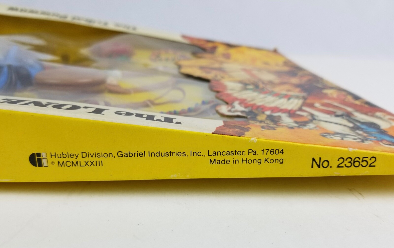 1973 Hubley The Lone Ranger Rides Again Tribal Powwow Accessories Indian Weapons