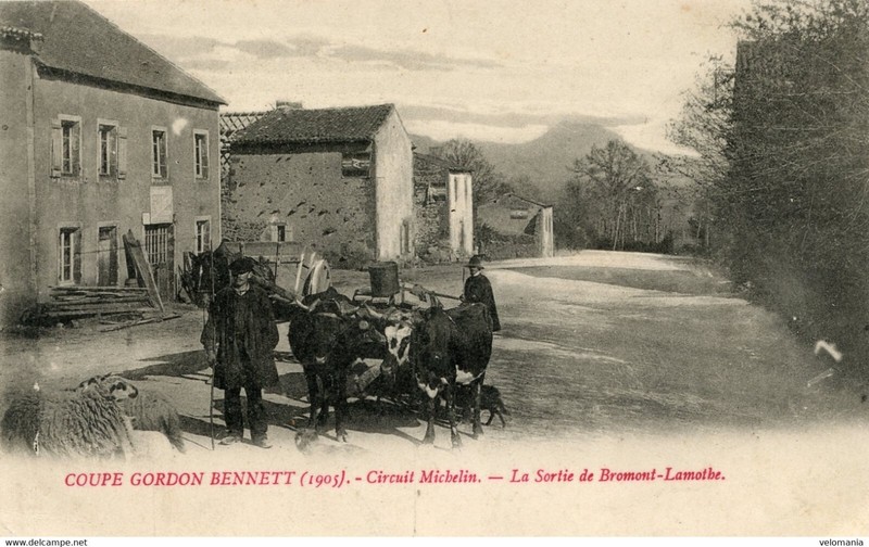 S10103 Cpa 63 Coupe Gordon Bennett 1905 - La Sortie De Bromont Lamothe