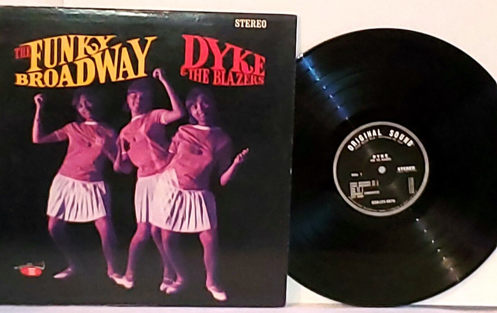 洋楽 DYKE & THE BLAZERS/THE FUNKY BROADWAY LP DYKE & THE BLAZERS The Funky Broadway LP VG+ Vintage 1967