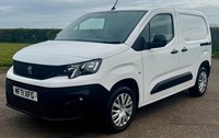 2022 Peugeot Partner 1.5 BlueHDi PROFESSIONAL VAN (NO VAT) PANEL VAN Diesel Manu