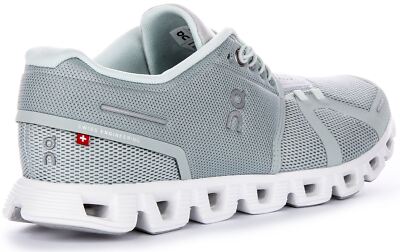 Pre-owned On Running Cloud 5 Reflective Shell Sole Cloudtec Mens Sneaker Ice Us 6 - 13