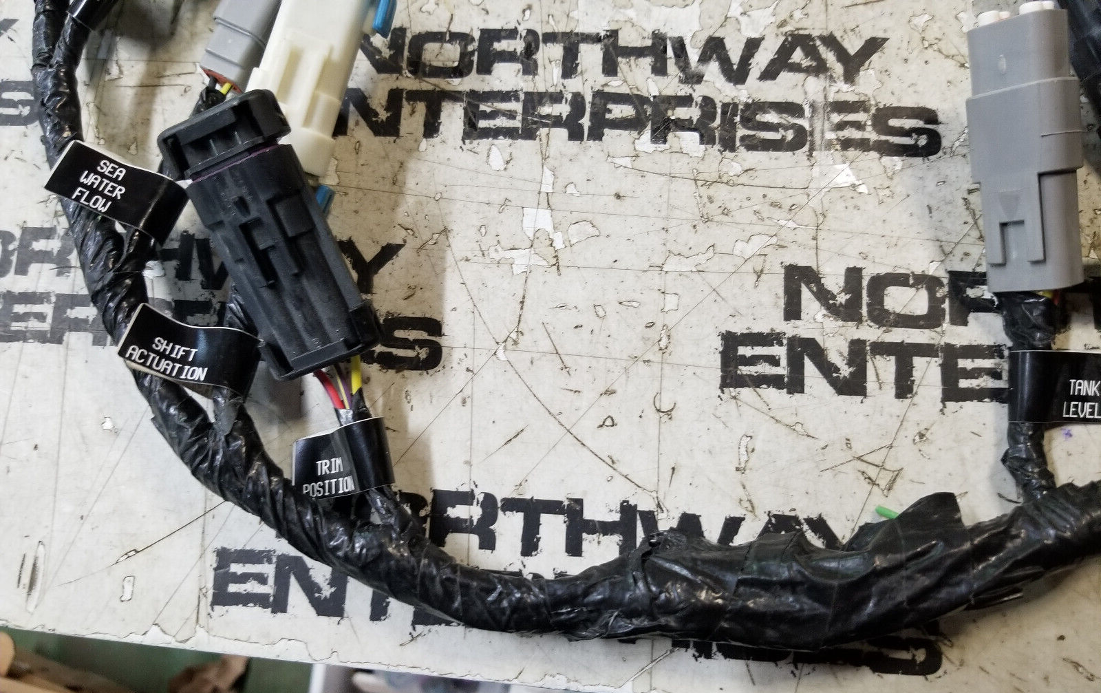 Mercury 8M2100302 84-8M2100302 Sensor Harness FOR PARTS - Picture 1 of 5
