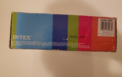 Genuine Intex (58412EP) Rectangular Pool Cover 120 in x 72 in. New in box