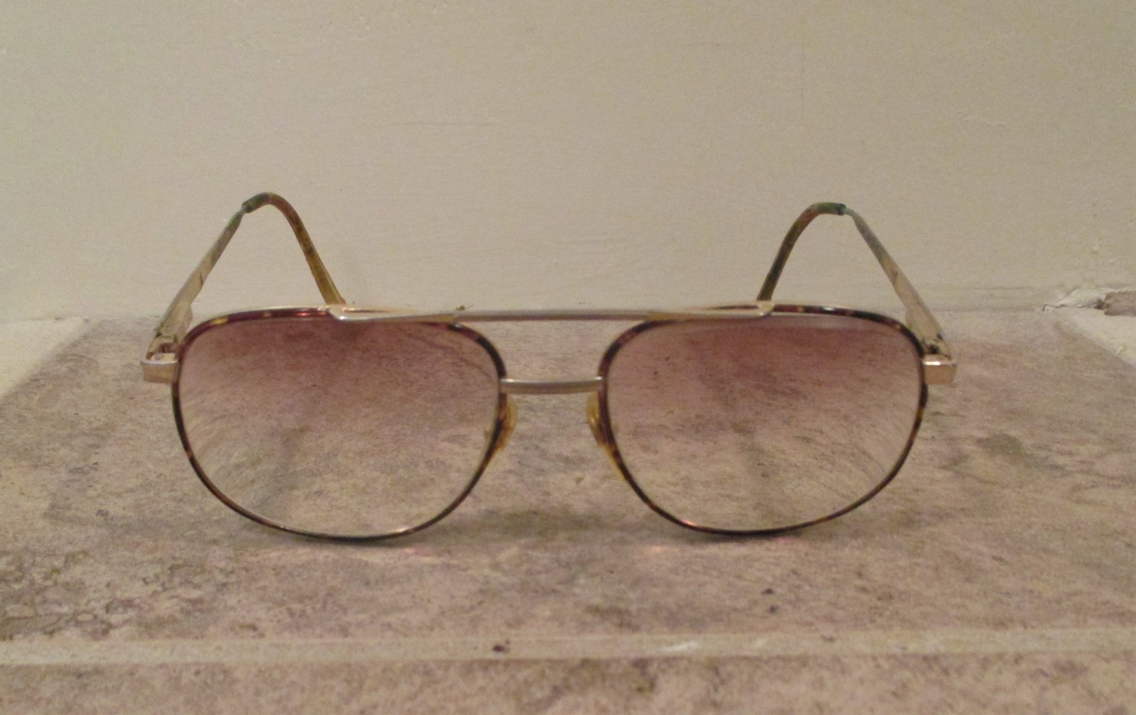 Vintage Retro 3 Pair Eyeglass Eyeglasses - Metal & Plastic Frames