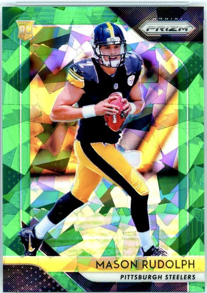 2018 Panini Prizm - Rookie Mason Rudolph #225 Green Crystal Prizm /75 ...