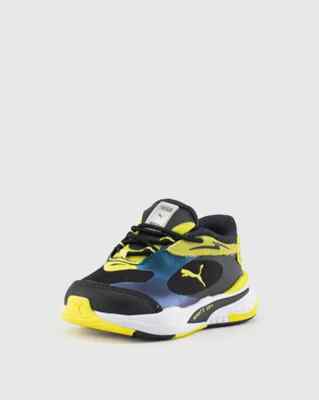 Puma RS Fast X Emoji Ac inf silver-Yellow-Black Toddler US Size 8c