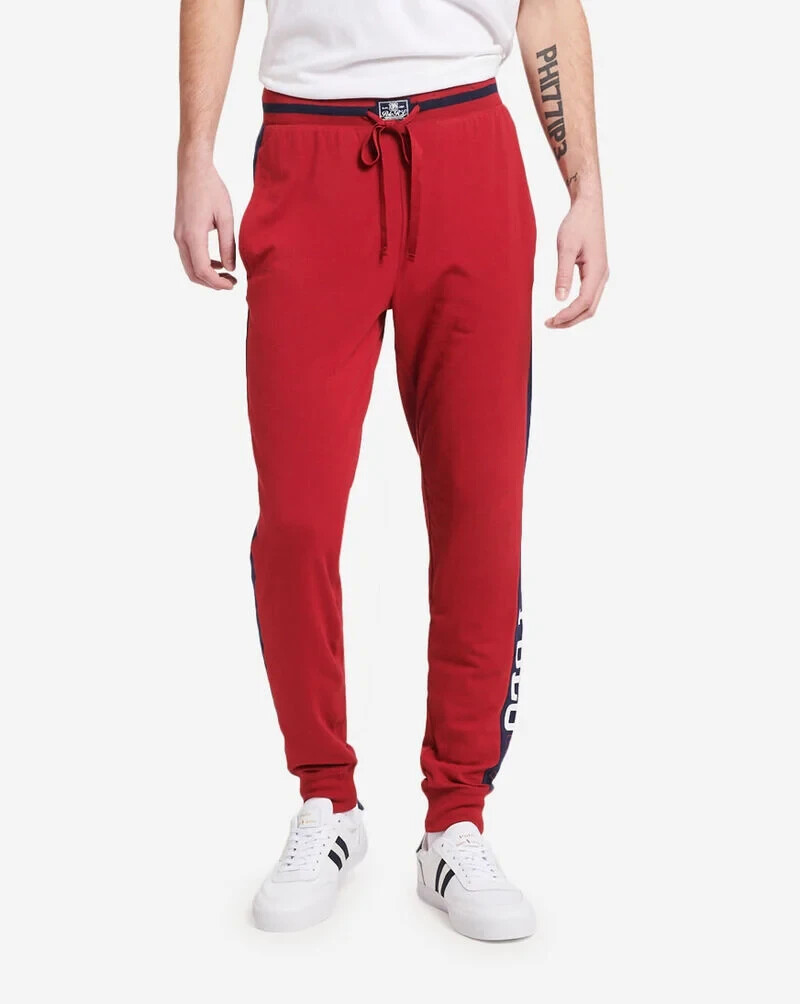 

Мужские джоггеры Polo Ralph Lauren большого размера с логотипом Polo67, красные, Красный, Polo Ralph Lauren Polo67