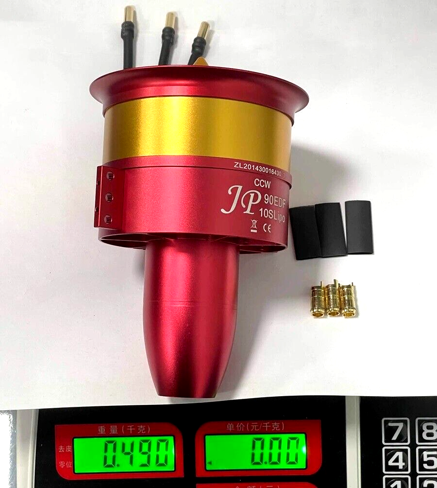 JP Hobby 90mm 10S 12 blades 1250 kv 5.63 Kg Full Metal JP Hobby 90mm 10S 12 blades 1250 kv 5.63 Kg Full Metal