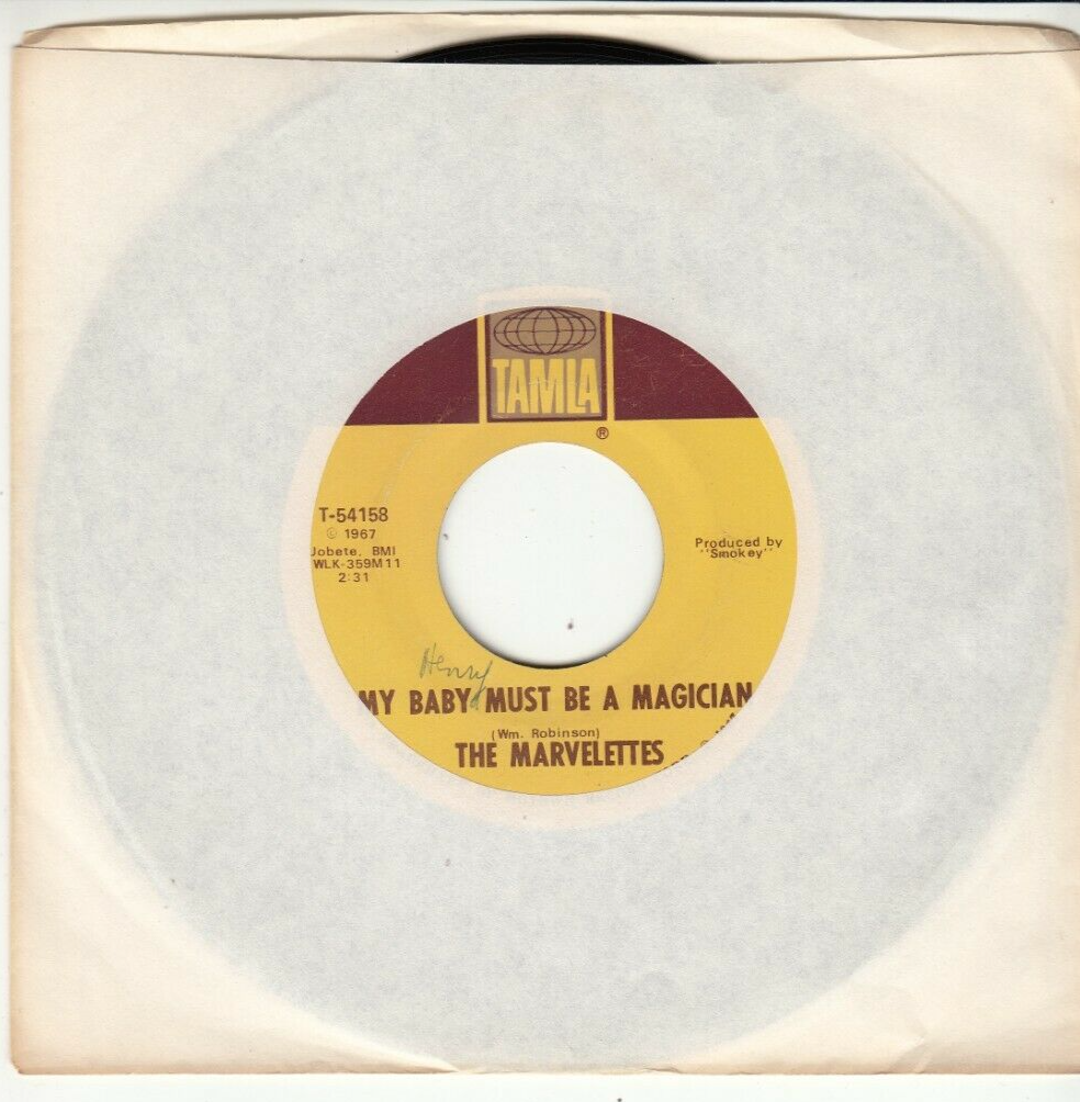THE MARVELETTES - MY BABY MUST BE A MAGICIAN - ORIGINAL