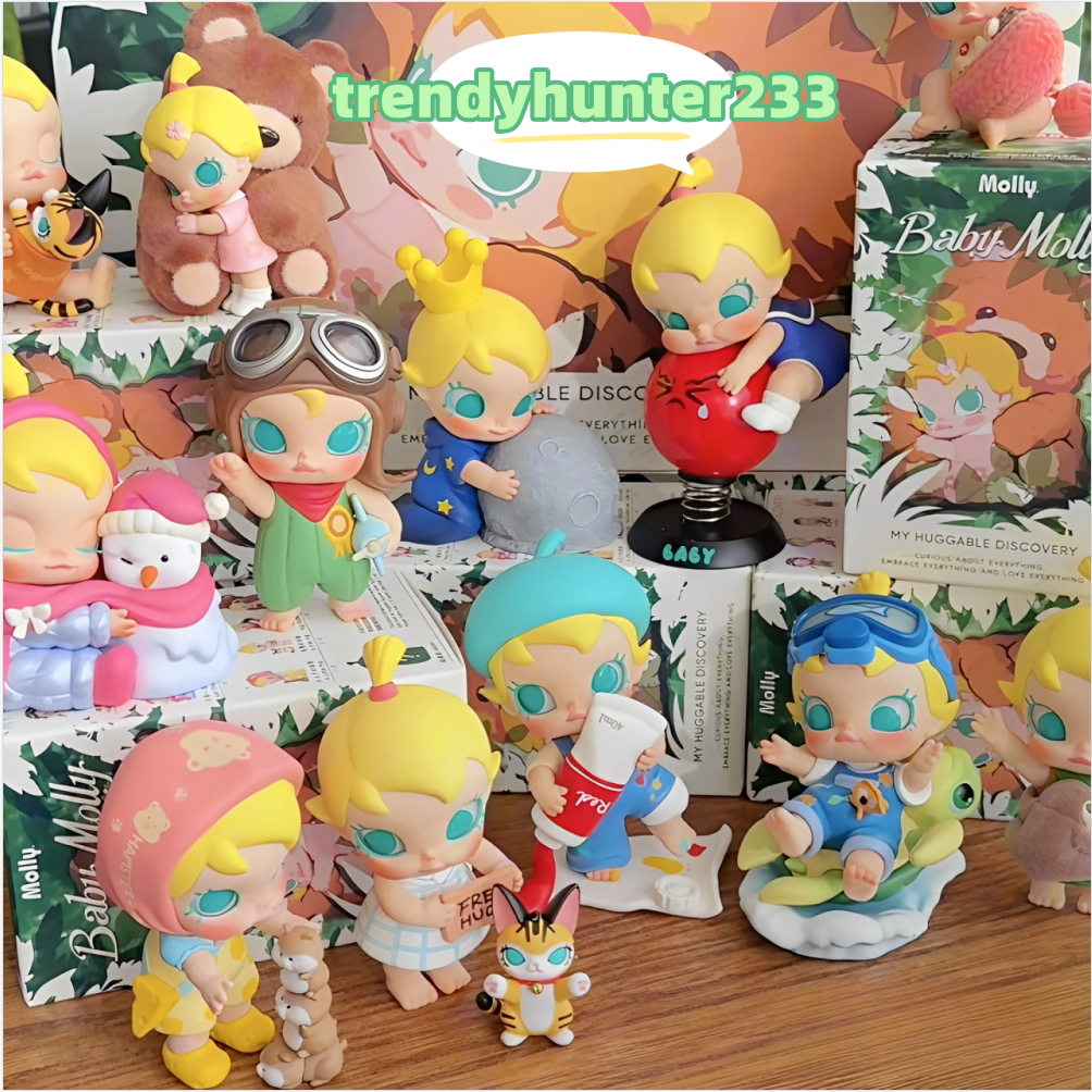 POP MART Baby Molly My Huggable Discovery Series Blind Box POP MART Baby Molly My Huggable Discovery Series Blind Box