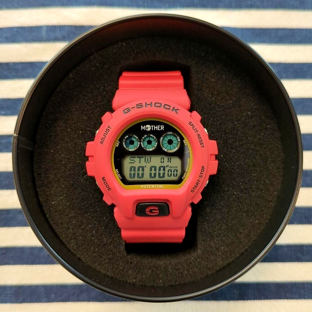 Pre-owned Casio Mother × G-shock  Gw-6900mot24-4jr Limited Edition Watch Red Hobonichi