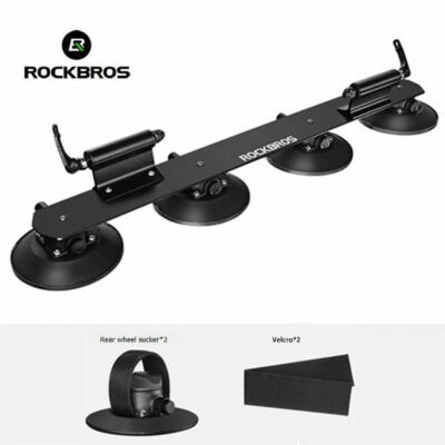 ROCKBROS Bike Bicycle Rack Carrier Suction Roof-top Quick Installation Roof Rack