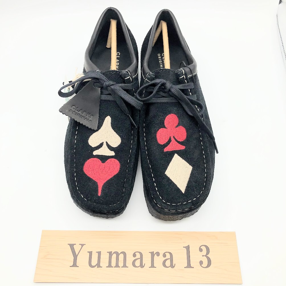 Pre-owned Clarks Stussy X  Originals Wallabee Black Suede Size Uk 4-13 Brand