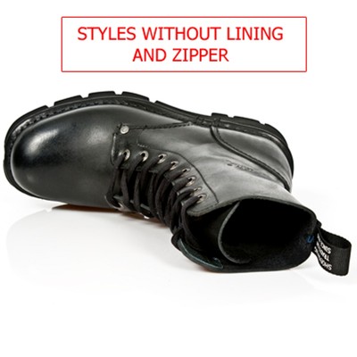 NEW ROCK NEWROCK ROCK BOOTS STYLE M.NEWMILI084 S1 BLACK UNISEX STEEL TOE