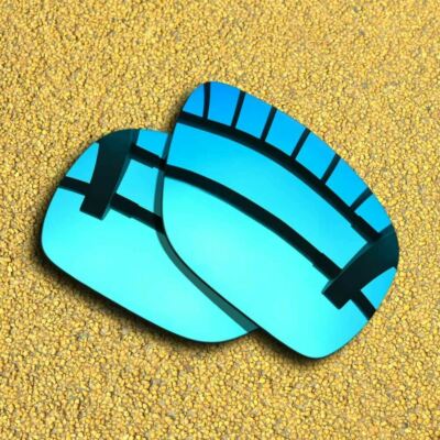 US Polarized Lenses Replacement for-OAKLEY Dispatch 1 - Ice Blue Mirror