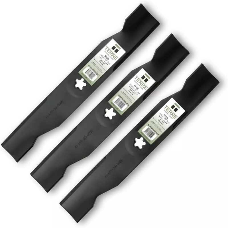 3 Pack Lawn Mower Blades 48 Inch Deck for Poulan Craftsman Husqvarna YTH2348