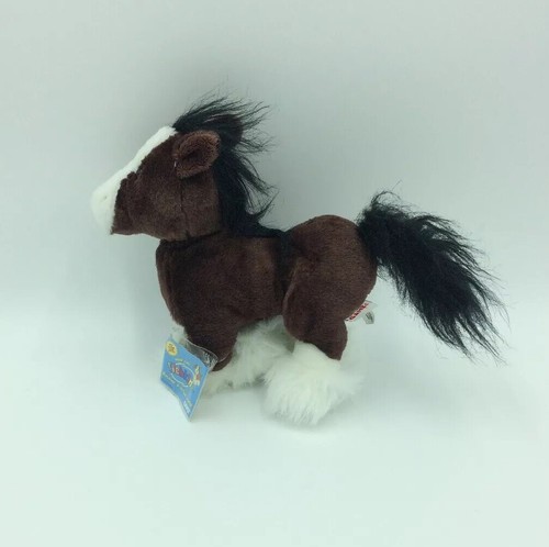 Webkinz Clydesdale Horse HM139 Plush Animal Website Ganz