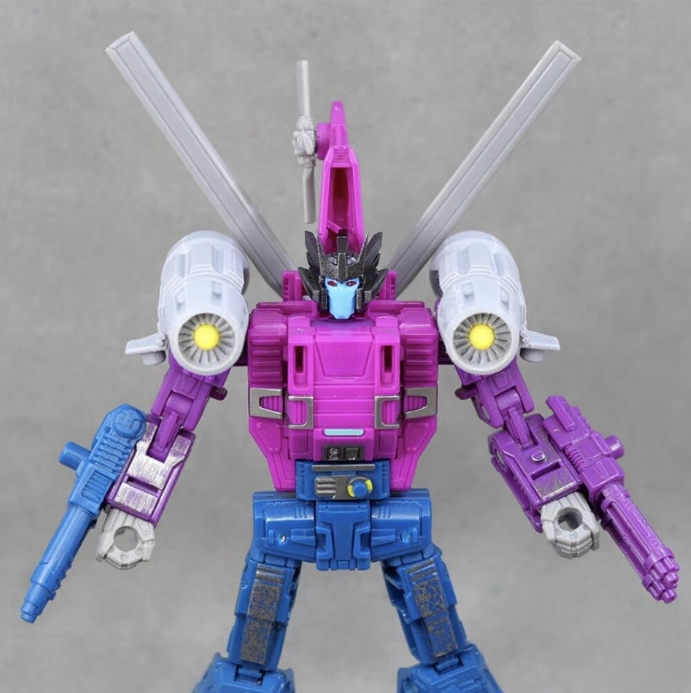 Replacement Head Upgrade Kit For Shockwave Legacy POINTBLANK Spinister Megatank