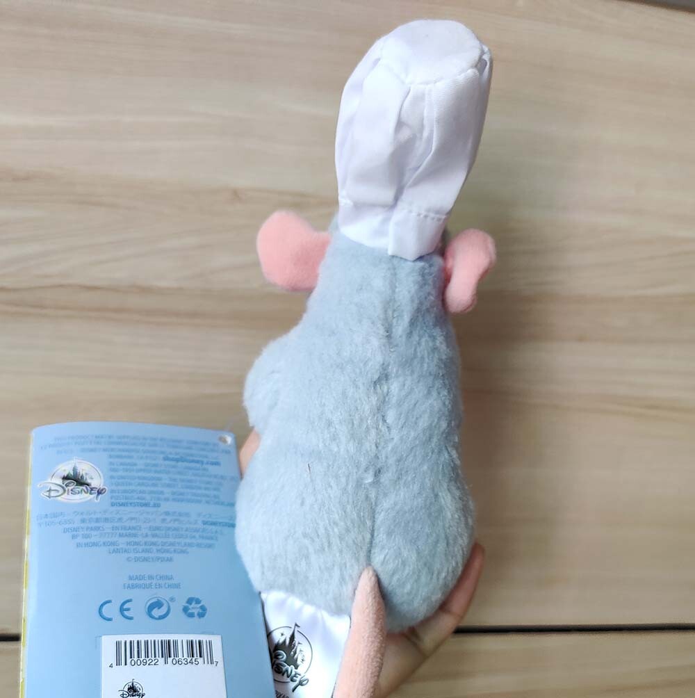 NEW Disney Parks Chef Remy Magnetic Shoulder Pal Plush 5