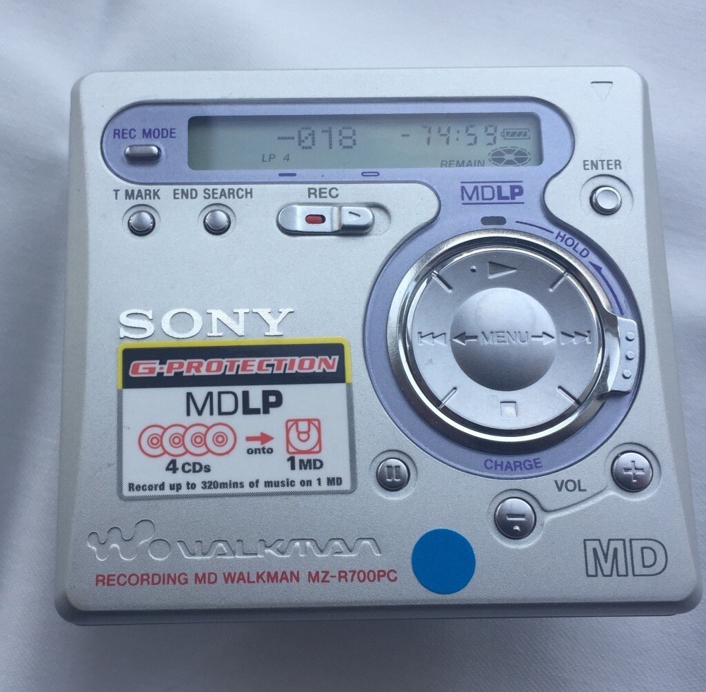 Minidisc SONY MZR700 PC & SONY RMMZ4R Commander in Christchurch