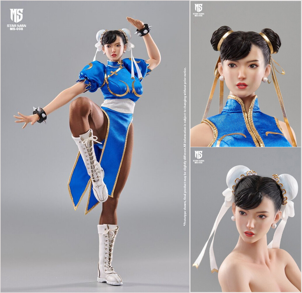 STAR MAN MS-008B 1/6 Chun li 春麗 ジャンプスーツ版 Amazon.co.jp: STAR MAN MS-008B 1/6 Chun li 春麗 ジャンプ