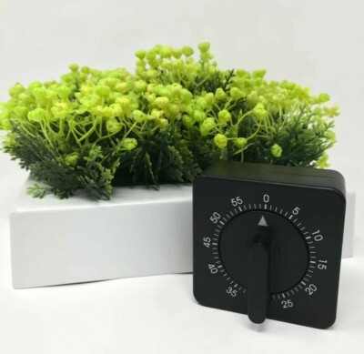 SALE!!! Kitchen/Salon Timer 60 Minute Timing Countdown Manual Timer Mechanical