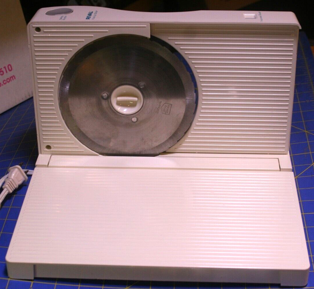 Rival Fold Up Electric Food Slicer for Meat,