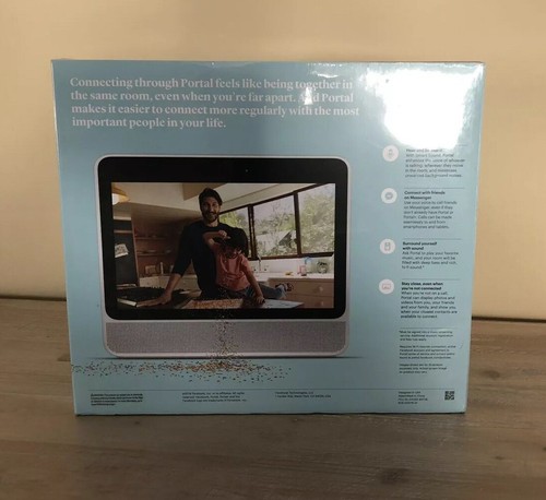 NEW Portal from Facebook Hands-free Video Calling, White 10.1