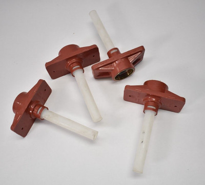 Lot of 4 GTI Zero Void Stressing End Tension Anchors .5'' SM1-05 Plumbing Tool