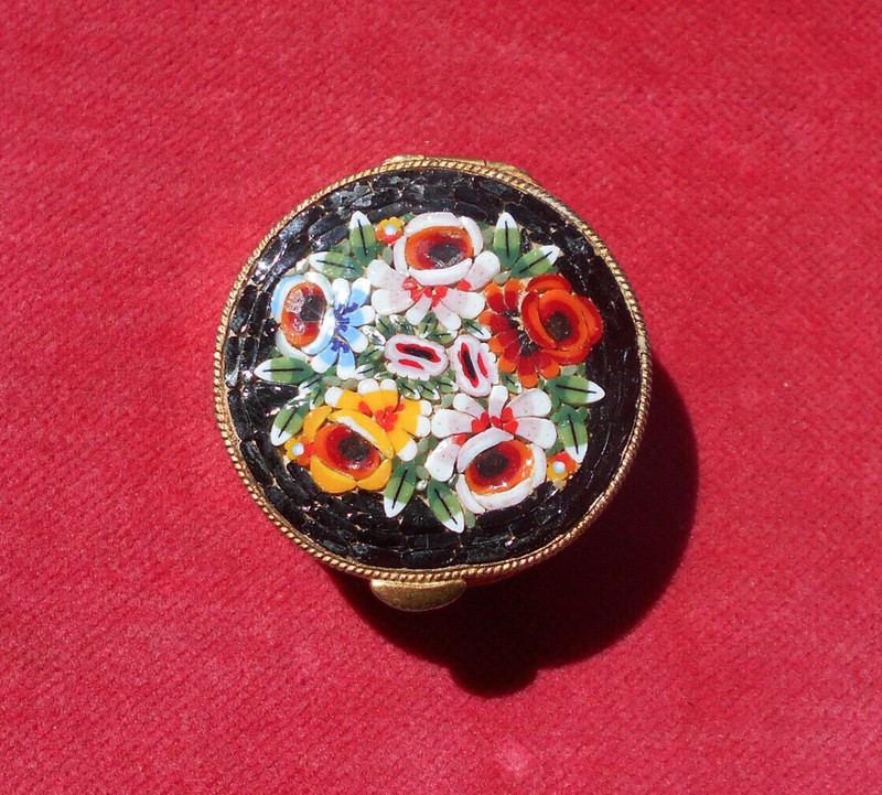  Pilulier Rond En Micro MozaÃ¯Que    !