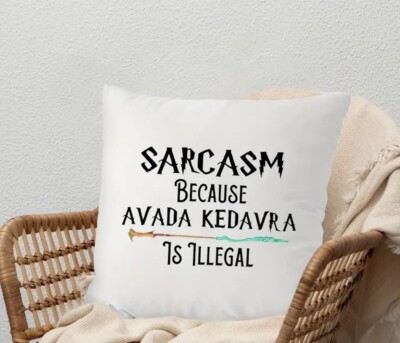 Harry Potter Avada Kedavra Pillowcase