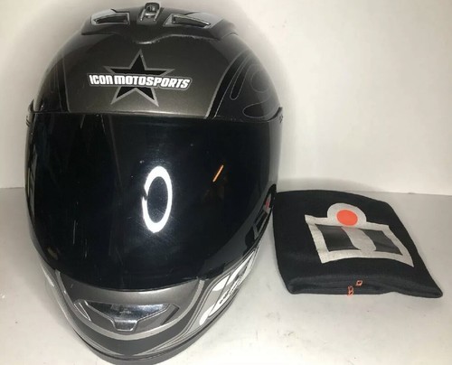 ICON Mainframe Hooligan Full Face Helmet - Used - Size