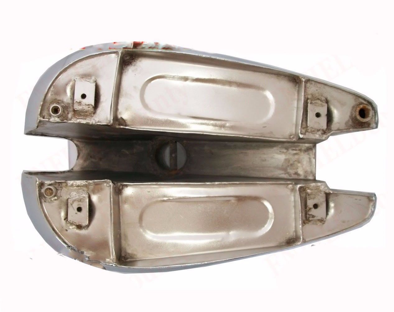 New Vintage Ariel Twin Plunger Aluminium Petrol Fuel Gas Tank 