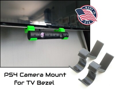 3D Printed Circular Camera TV Clip Mount for Playstation 4 Move PS4
