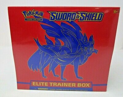 Sword and Shield Red Elite Trainer Box Pokemon TCG ETB 2020 Sealed New