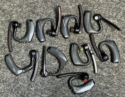 Lot of 9  Plantronics Voyager Wireless Bluetooth Headset - AS IS FOR PARTS